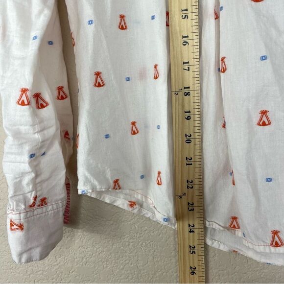 Maeve Anthropologie Blouse Miette Teepee Size 4 - Picture 9 of 10